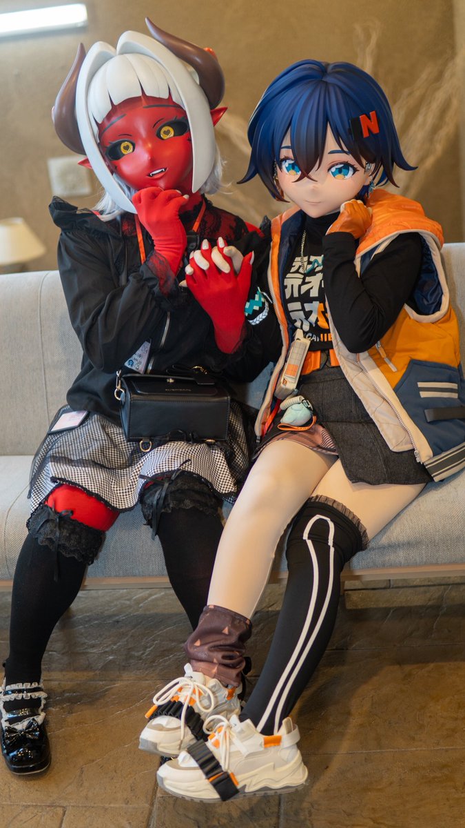 lucheedoll's tweet photo. 可愛いオムムちゃん(@KOP_314_kig )に遭遇ー！🥰硬質髪同士🫶
📸:やっくんさん(@Yeah_yoi )
#kig_dollAC https://t.co/UUaowAmnux