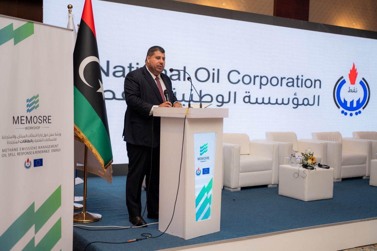 nicolaorlando's tweet photo. Honoured to have opened today’s EU-@NOC_Libya  workshop on a cleaner energy industry with Chairman Masoud Suleiman and @UNEP in the framework of the EU's new Action for Cleaner Energy and Industry.

With this discussion on renewable energy, emissions reduction, oil-spill prevention and energy efficiency, we begin our concrete joint effort to advance cleaner production, industrial modernisation and a more resilient energy industry for the benefit of Libya's economy and environment and Europe's energy security.
