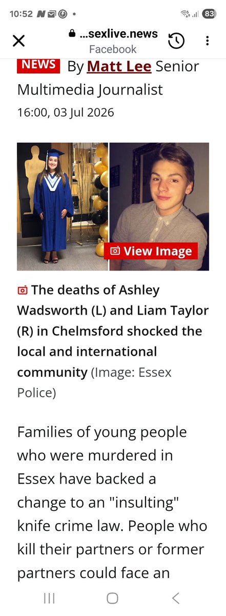 JulieTa05742189's tweet photo. 2 beautiful angels both just 19yrs young one my beautiful grandson Liam and Ashley our friends daughter taken Ayr and a day apart we must 
#Stopknifecrime 
@EssexPR @essexvvu @Anna_Firth 
@DavidBSampson 
@NCA_UK @10DowningStreet @Chappers2013 @essex_crime https://t.co/g9doJYiCep