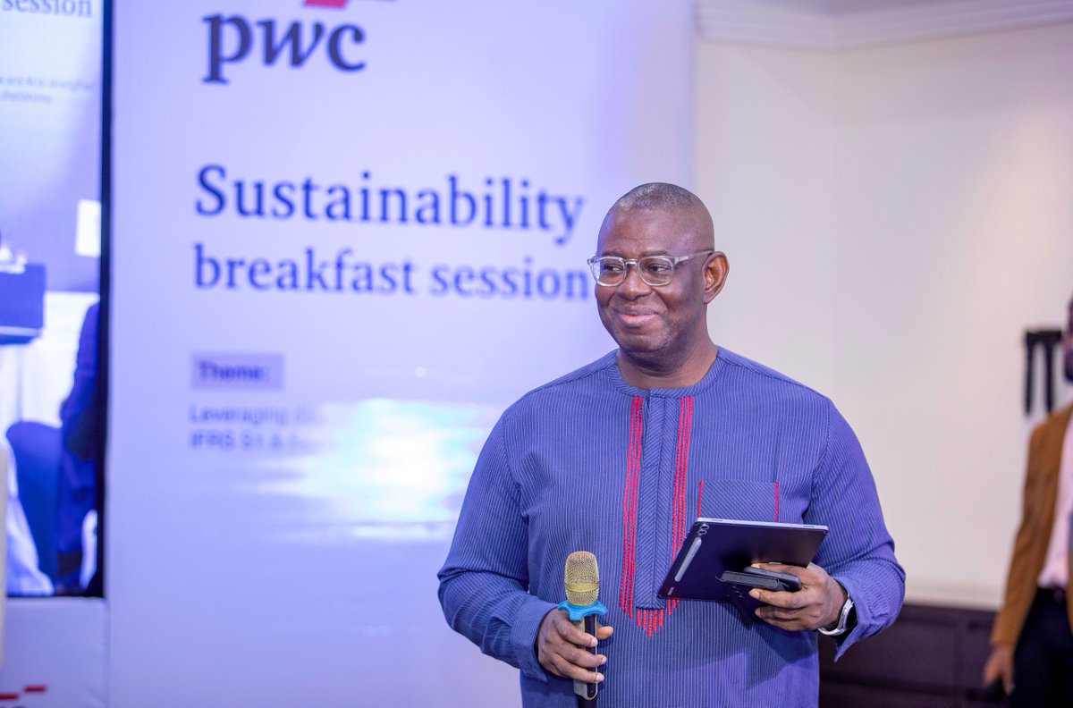 PwC_Nigeria's tweet photo. At the session, we discussed how data architecture and AI can help organisations build more transparent, reliable, and future-ready sustainability reporting frameworks.
See thread for more highlights.
#PwCInsights #SustainabilityReporting #IFRS #DataArchitecture #ESG https://t.co/fwzx4zJqst