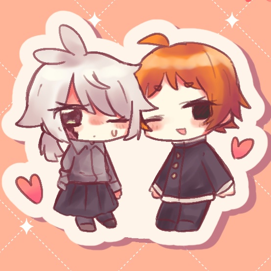 716sari's tweet photo. もち　ふたりちび https://t.co/vmYbc8R958