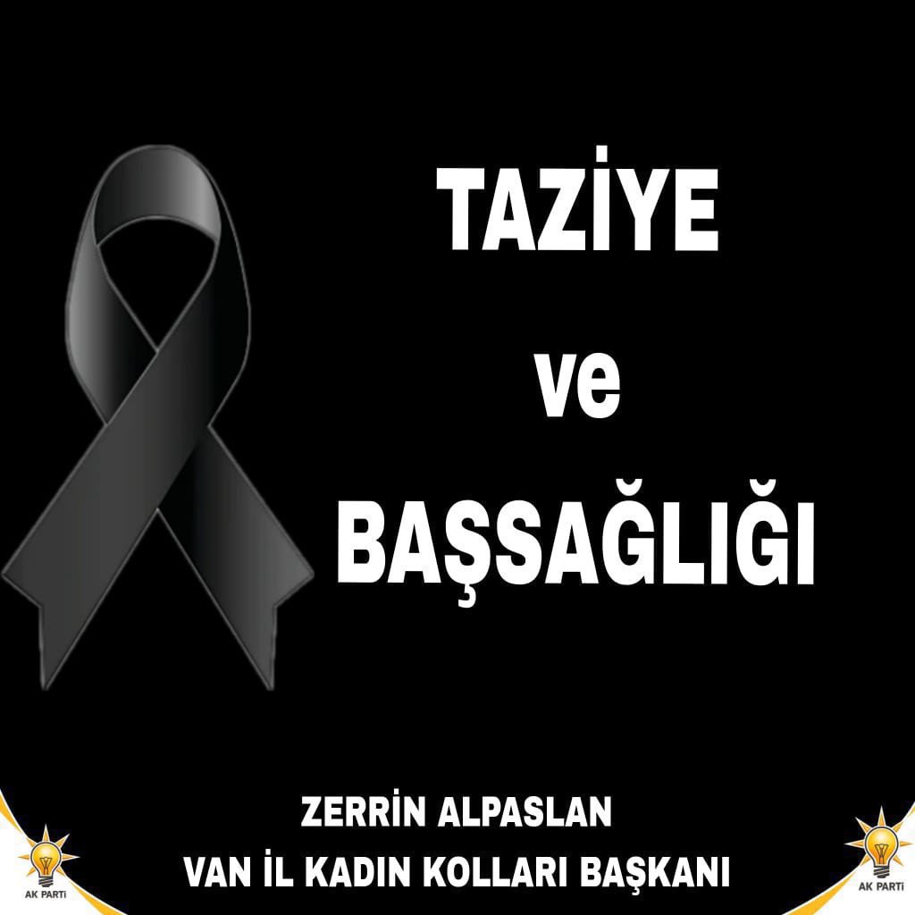 akkadinvann's tweet photo. Bahçesaray İlçe Kadın Kolları Başkanımız @nurcanhakann’ın kıymetli damatları Mehmet Çelikbilek’in vefatını derin bir üzüntüyle öğrenmiş bulunmaktayız

Merhuma Allah’tan rahmet Başkanımıza,kederli ailesine,yakınlarına sabır ve başsağlığı diliyoruz

@tugbaisikercan @zerrin_alpaslan https://t.co/vXLgm3MW7g