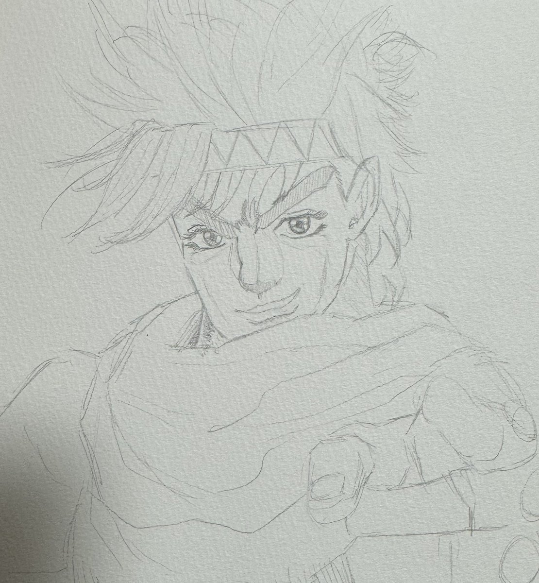 yakimodan's tweet photo. ジョセフ・ジョースター(2部) https://t.co/hatPTrrmOE