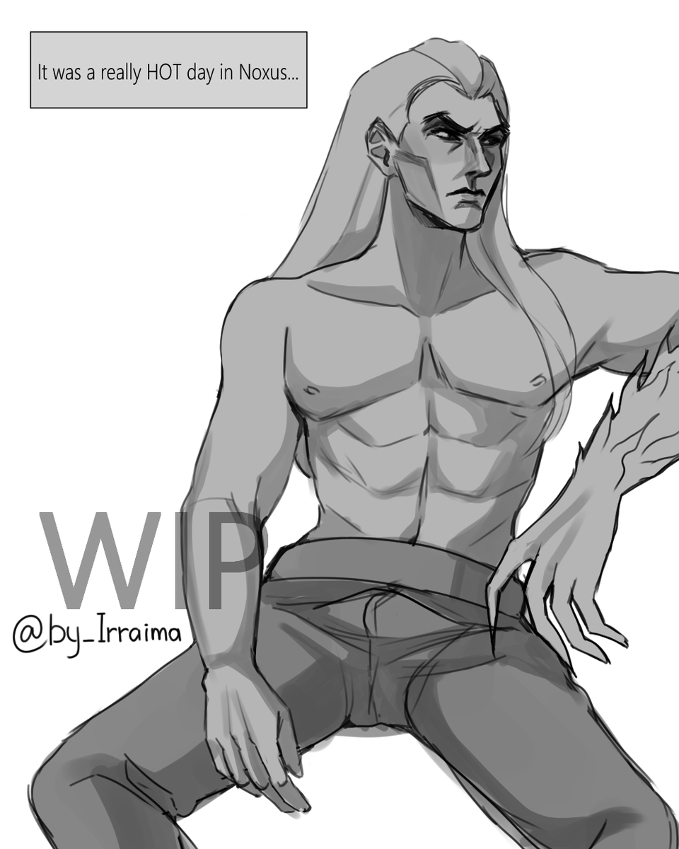 by_Irraima's tweet photo. In this heat the Grand General should wear less clothes    

#league_of_legends #swain #lol https://t.co/7MFrz5IAQ3