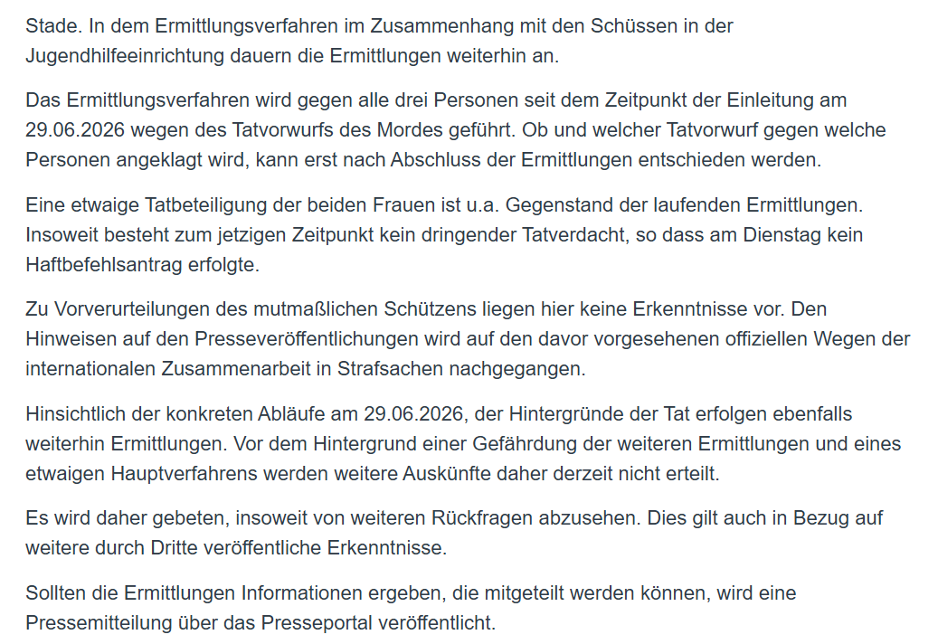 YveK22's tweet photo. Jetzt wurde noch eine Pressemitteilung hinterher geschoben, aus der nichts Neues hervorgeht. Man ermittelt, weiß nichts von den Vorgängen in der Türkei. 
Und man erklärt, dass keine Auskünfte mehr erteilt werden und Journalisten am besten gar nicht mehr nachfragen sollen. https://t.co/waz6sA3HW2