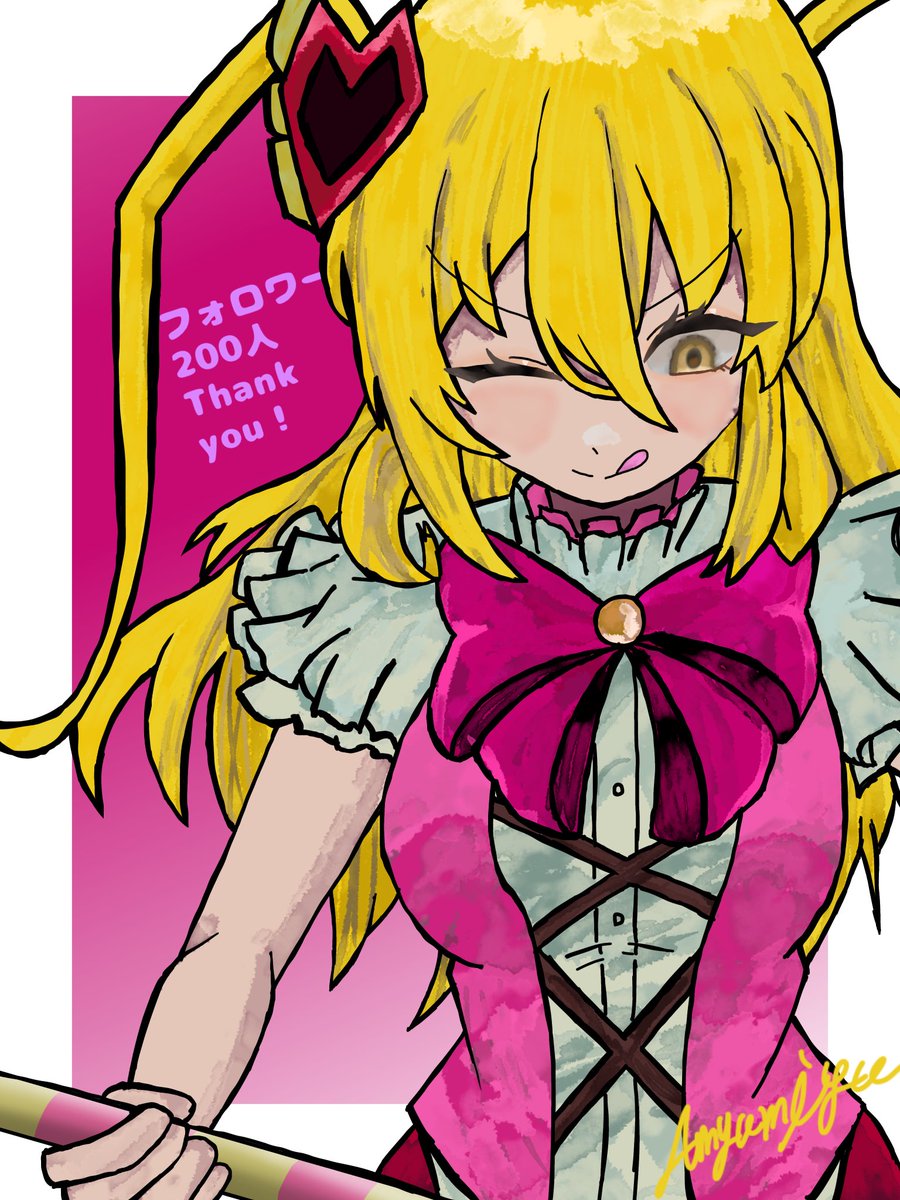 amyamiya65437's tweet photo. フォロワー200人達成記念イラストです！
こんなにすぐ達成できるとは思っておりませんでした…

100%リンバスカンパニーのおかげなので私が個人的に愛用しているEGOのドンキホーテを描きました〜

そろそろ100人記念企画にも本格的に取り掛かりますので、しばしお待ちください🙇

#LimbusCompany https://t.co/Tb1kDGkgcV