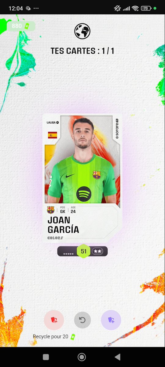 LilianB35's tweet photo. Nan mais c'est du foutage de tronche là @Sorare @soraresupport ???
Pack Gold Goal et je me tape un goal qui ne joue pas ? Mais mdr 😭😓 https://t.co/AMYf7YLGo6