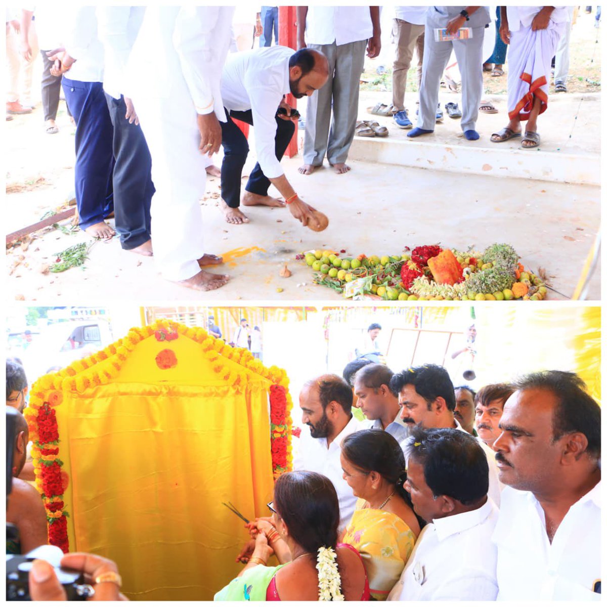 SureshKakarla_'s tweet photo. ఈరోజు వరికుంటపాడు మండలం, తోటల చెరువుపల్లి గ్రామ పంచాయతీ పరిధిలోని కొండ్రాజుపల్లి గ్రామంలో రూ.35 లక్షల అంచనా వ్యయంతో MGNREGS నిధుల ద్వారా నిర్మించిన అంతర్గత సిమెంట్ రహదారులను ప్రారంభించడం ఎంతో ఆనందంగా ఉంది. గ్రామ ప్రజలకు మెరుగైన రవాణా సౌకర్యాలు కల్పించడంతో పాటు, ప్రతి గ్రామంలో నాణ్యమైన మౌలిక వసతులు అందించాలనే కూటమి ప్రభుత్వ సంకల్పానికి ఇది మరో నిదర్శనం.

ఉదయగిరి నియోజకవర్గంలోని ప్రతి గ్రామం అభివృద్ధి చెందాలనే లక్ష్యంతో రహదారులు, తాగునీరు, విద్యుత్, పారిశుద్ధ్యం వంటి మౌలిక సదుపాయాల కల్పనకు నిరంతరం కృషి చేస్తున్నాము. ప్రజల విశ్వాసమే మా బలం… అభివృద్ధే మా లక్ష్యం. ప్రతి గ్రామాన్ని మరింత అభివృద్ధి పథంలో ముందుకు తీసుకెళ్లేందుకు ఇదే అంకితభావంతో పని చేస్తూనే ఉంటాము.

#KakarlaSuresh
#UdayagiriDevelopment
#RuralDevelopment
#MGNREGS
#SPSRNellore