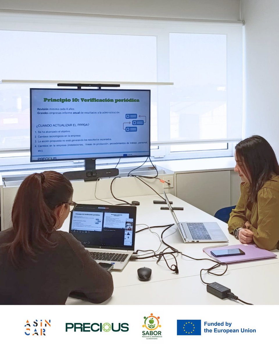 asincar's tweet photo. 💚 El proyecto PRECIOUS avanza gracias al intercambio entre agentes del sector

👉 La Community of Practice SABOR reúne a profesionales para compartir saberes, experiencias y terminar el desperdicio alimentario

🍃 Aprendizaje colectivo y compromiso por un sistema más sostenible https://t.co/P7Hx3FQ98W