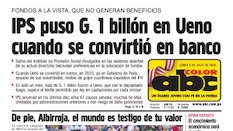 ParaguayPr1mero's tweet photo. De no registrar saldos, Ueno Bank -vinculado a los exsocios comerciales del presidente Santiago Peña- capturó “a la vista” más de un billón de guaraníes del IPS en un solo mes. https://t.co/OylyTwFGAk