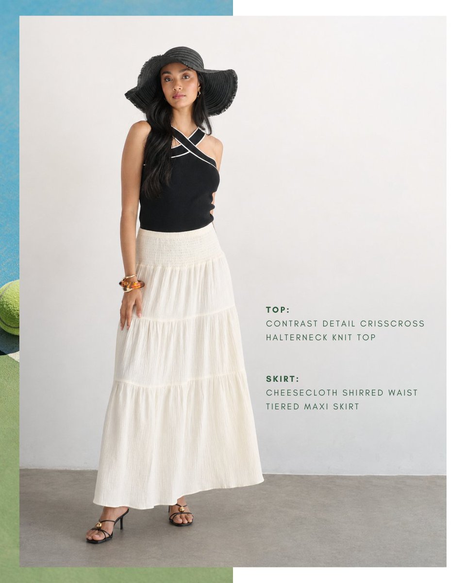 PaisieLondon's tweet photo. Game, set, match. 🎾
Think effortlessly chic, sun-ready silhouettes and breathable fabrics. Comfy, classy, and just right for the day. 🥂🍓
#WimbledonOutfit #WimbledonDress #CourtsideStyling #FashionInspo #LondonFashion https://t.co/7tCKWF0n5m