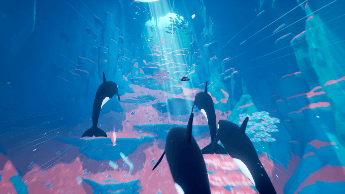 _Perspex's tweet photo. ABZU is gorgeous, and it doesn't feel like there's less "game" there just because you can complete it in under 2 hours 

thinking devs should be "punished" with the refund system is bananas https://t.co/jBdz6zUXSs