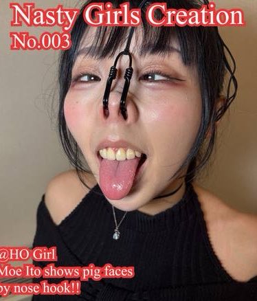 ngc_fc2's tweet photo. We have launched two videos of Moe Ito.
She is so nasty and hot😍😍
Please check our website on fc2 via our profile linktree.
#nosehook #mouthopener https://t.co/o7gLbt1044