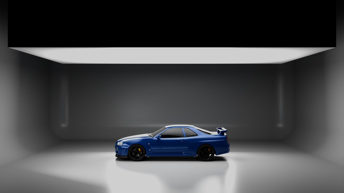 dontabyss's tweet photo. GTR_R34 #Maya #3DCG https://t.co/NOgr7pmrt9