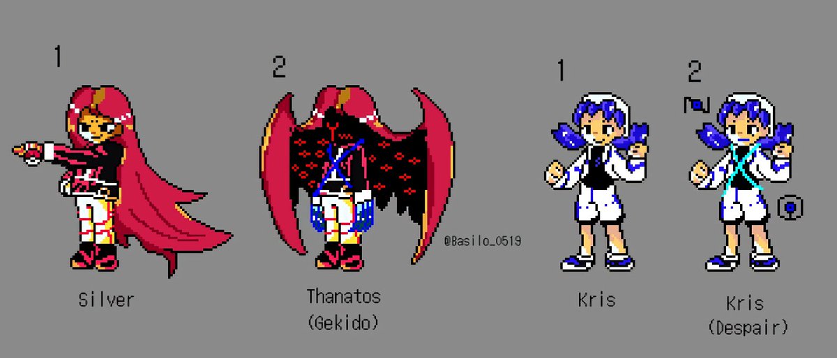 Basilo_0519's tweet photo. オリジナルのpokepastaたち https://t.co/y2eniQwoOK