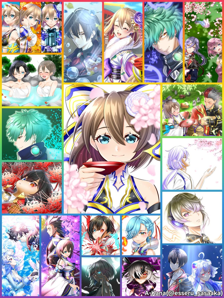esseru_sasaaka's tweet photo. 白猫プロジェクト12周年おめでとうございます🎉✨
白猫には沢山のキャラクター、物語に出会わせてくれて、カフェやイベントなど沢山の思い出をくれました！
12年間のイラストと共に、これからも白猫を応援します！楽しみます！

#きたきた白猫12周年 https://t.co/lCZ4dE45um