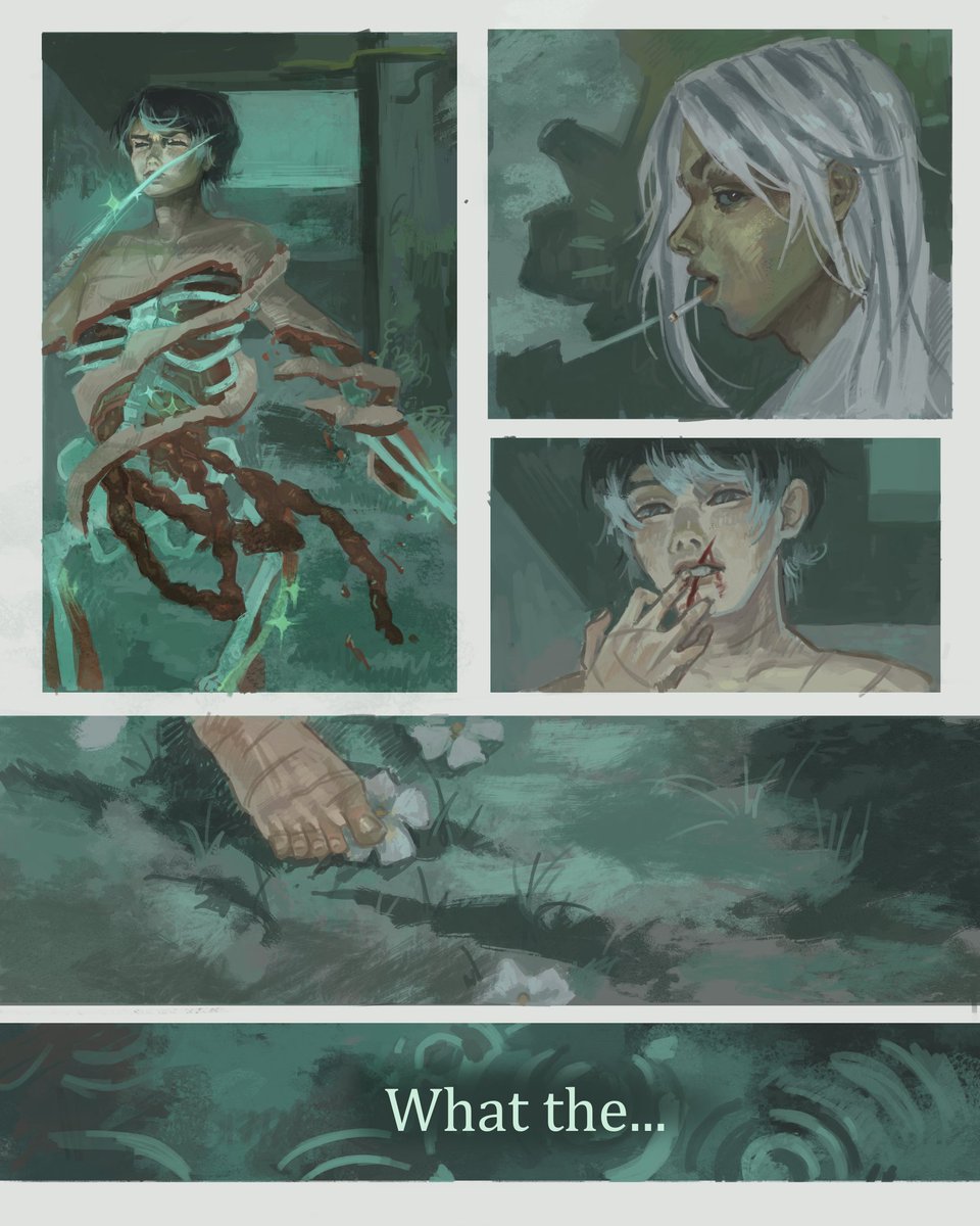 000passer000's tweet photo. The very first page of my comic book! ✨
#OC #comic #comicbook #art #artist https://t.co/iXp9oALY3M