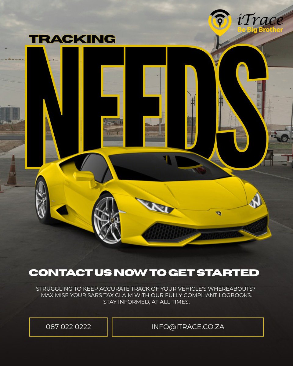 iTraceGPS's tweet photo. What if you never had to guess where your fleet is — or scramble for proof come tax season? We've solved both. 🚗✨
📞 087 022 0222 | 📧 info@itrace.co.za https://t.co/YT7mtl0rgh