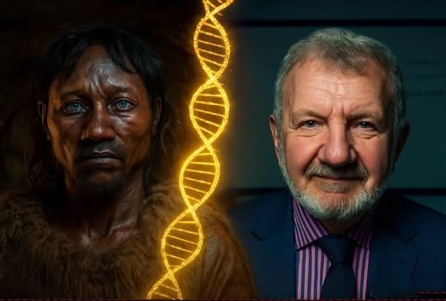 Rainmaker1973's tweet photo. A 9,000-year-old skeleton in Somerset was genetically matched to a local man named Adrian Targett. 

Their mitochondrial DNA reveals an unbroken maternal lineage spanning 300 generations, the longest verified lineage in history. https://t.co/dQCEOfi6g8