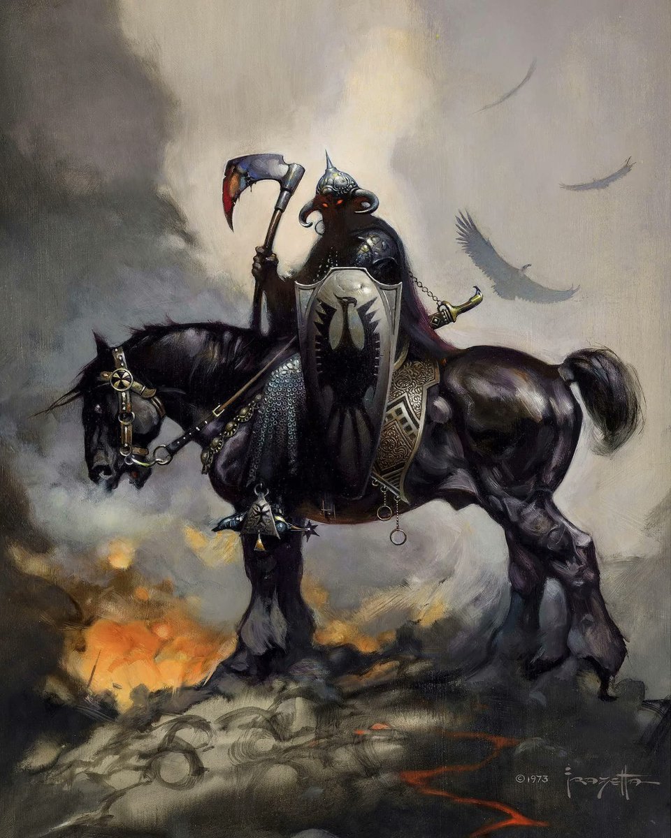 apikozombi's tweet photo. Wildwood - LAIKA Studio
&amp;
The Death Dealer - Frank Frazetta https://t.co/wNZdIZuF8c