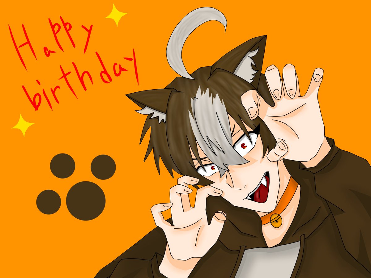 tomato5578's tweet photo. 誕生日おめでとうございます！🎂🎉#りりちよのイラスト広場 https://t.co/5ZnxTArU9Z