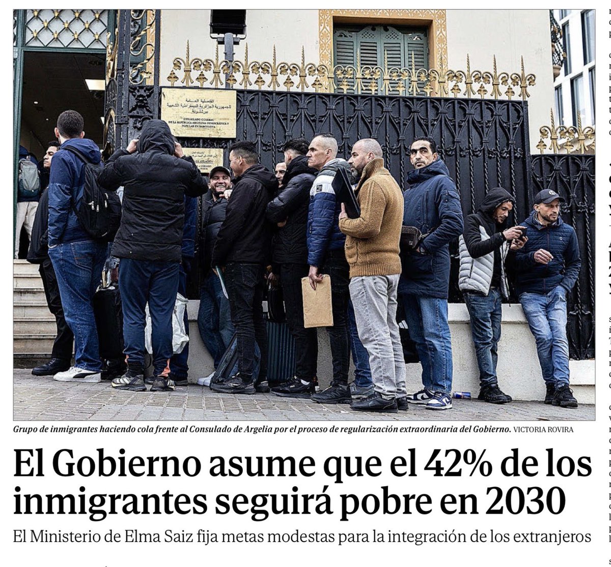 LaEtxebarria's tweet photo. Qué sentido tiene entonces la regularización masiva https://t.co/b1AgrzFasA