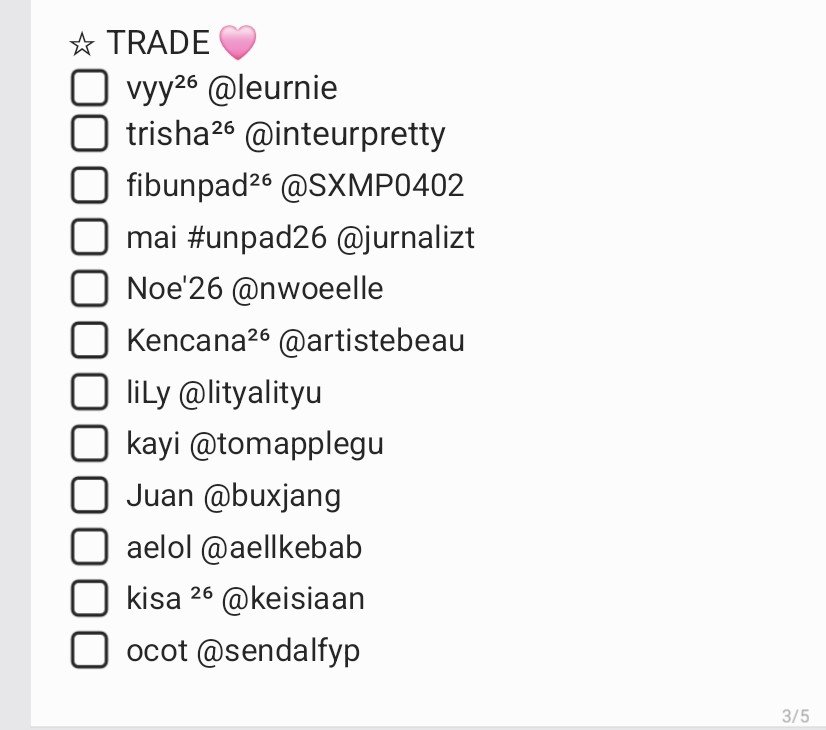 kacageser's tweet photo. Guys yg minta trade sama aku udah bener belom... TAKUT SOK JBJB tell me plz #ermm 💔💔 https://t.co/VeKAC0Z8JT