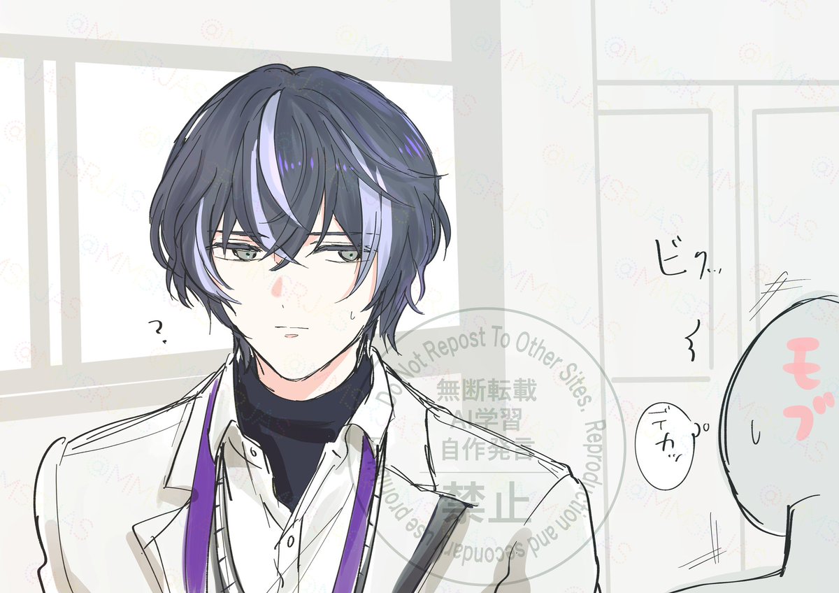 dcstisbaiya's tweet photo. 廊下で🎨とすれ違ってデカって思うモブになりたい https://t.co/SgqR2ZVsfy