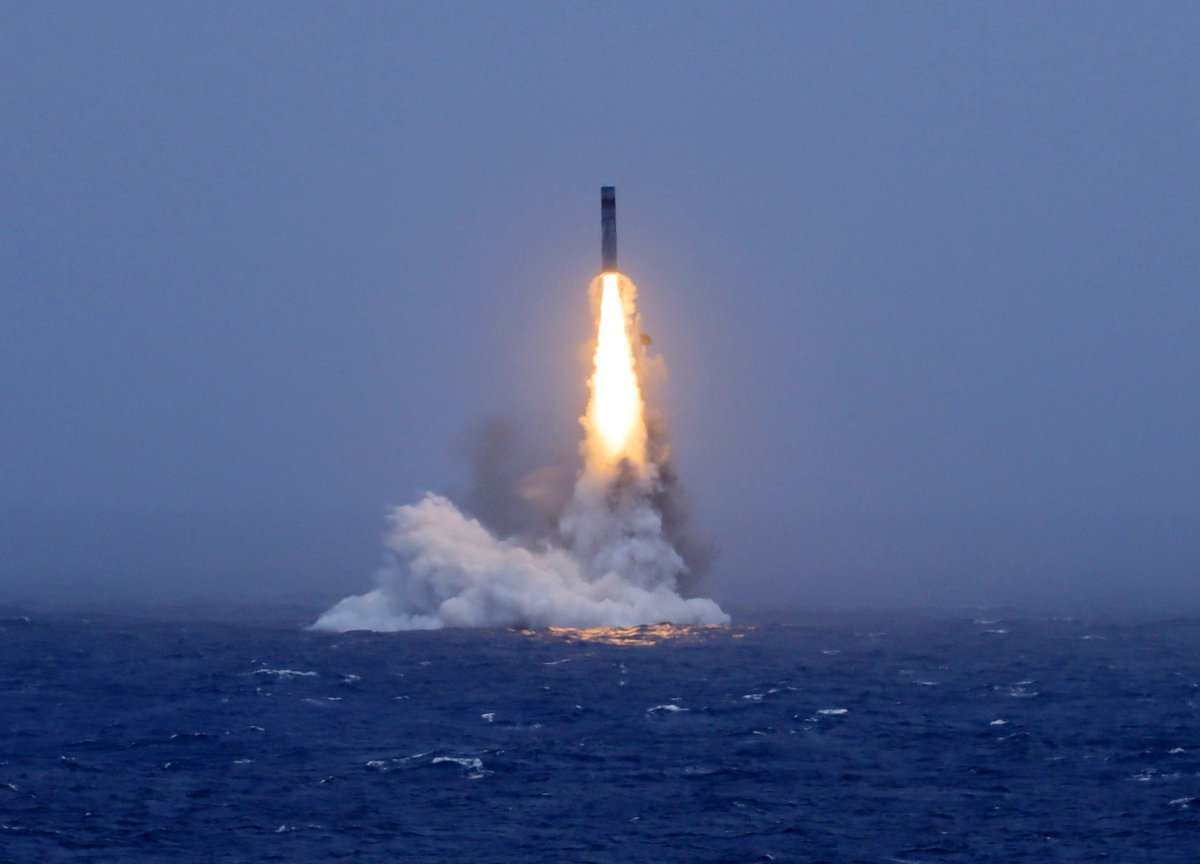 ChinaMilBugle's tweet photo. The Chinese PLA Navy's test launch of a strategic missile by a submarine was a routine arrangement of China’s annual military training.

It was not targeted at any specific country or target. 

China notified relevant countries in advance, which is in line with international practice. 

The launch activity was conducted in a safe, standardized and professional manner throughout. 

"We hope relevant countries will not over-interpret it," said Chinese Foreign Ministry spokesperson Mao Ning on Monday at a daily press briefing after being asked to comment on Chinese PLA Navy's test launch of a strategic missile by a submarine earlier the same day.  

#PLA #Navy 
#StrategicMissileTest 
#Submarine #JL3 #JL2
#PacificOcean 
#StrategicNuclearSubmarine #SSBN 
#SubmarineLaunchedMissile #SLBM
#潜射战略导弹   
#ChinaMilitary #ChinaMilBugle