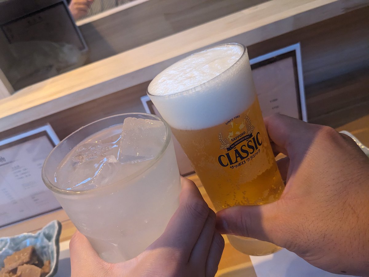 TanakaCharlie's tweet photo. 二軒目
蝦夷鹿の天ぷら美味し https://t.co/PQFugDBNeH