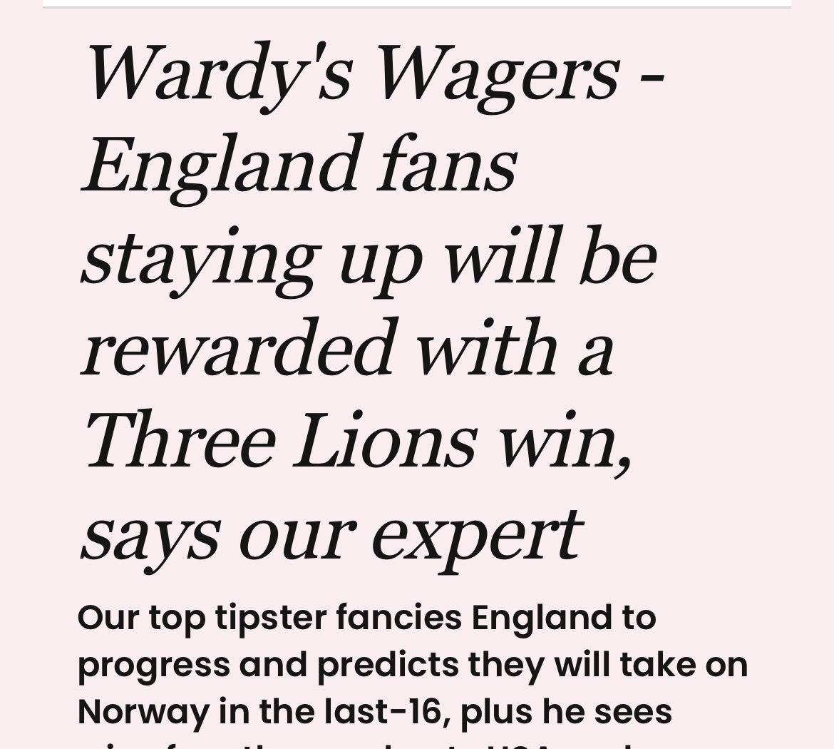 StupidPunt's tweet photo. Wardy’s Wagers on the ball as ever…. https://t.co/R6ohz5URpM