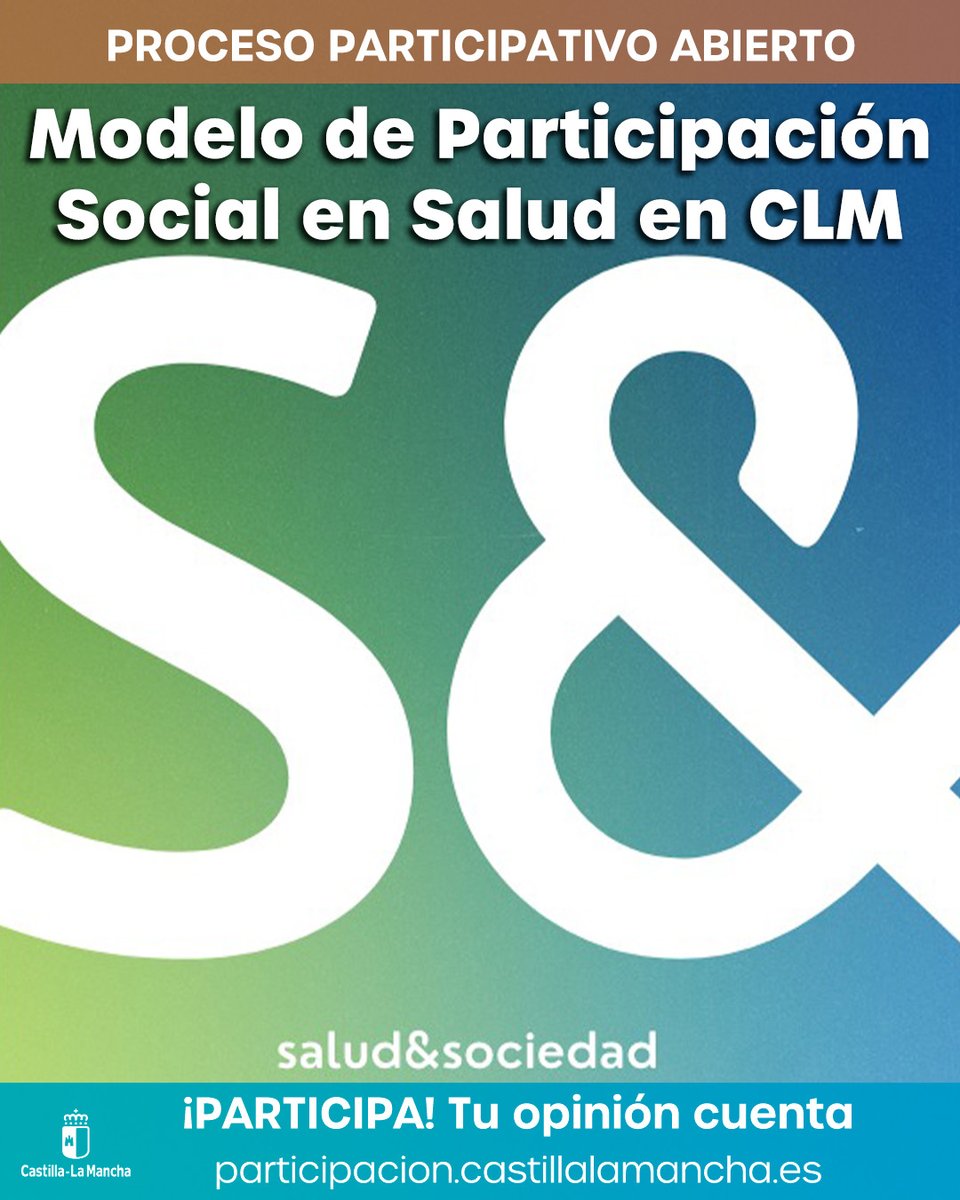 gobjccm's tweet photo. 💻 Queremos saber tu opinión sobre el modelo de participación social en salud en #CLM.

En 2025, más de 3.400 personas respondieron una encuesta, además se han estado desarrollando talleres de cocreación entre ciudadanía y profesionales, que nos han permitido realizar distintas acciones.

Conócelas en este enlace y cuéntanos qué te parece lo que hemos hecho con las aportaciones ciudadanas 👇
https://t.co/737MOAS7bo