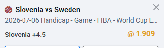 TheBasketWizard's tweet photo. 🔥 FIBA Qualifiers Gameday! 🔥
🇸🇮 @kzs_si take on 🇸🇪 @swebasketball in today’s international showdown 💥
A battle of skill, speed and national pride -and our picks stay hot 💰
Follow @thebasketwizard for the 74% win-ratio edge 📈
#FIBAQualifiers #Slovenia #Sweden #Basketball #TheBasketWizard