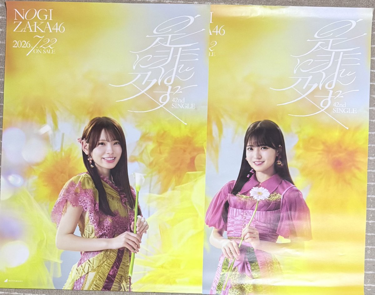北海道で💿｢是非に及ばず｣購入 特典でもらったポスター 自引きした物