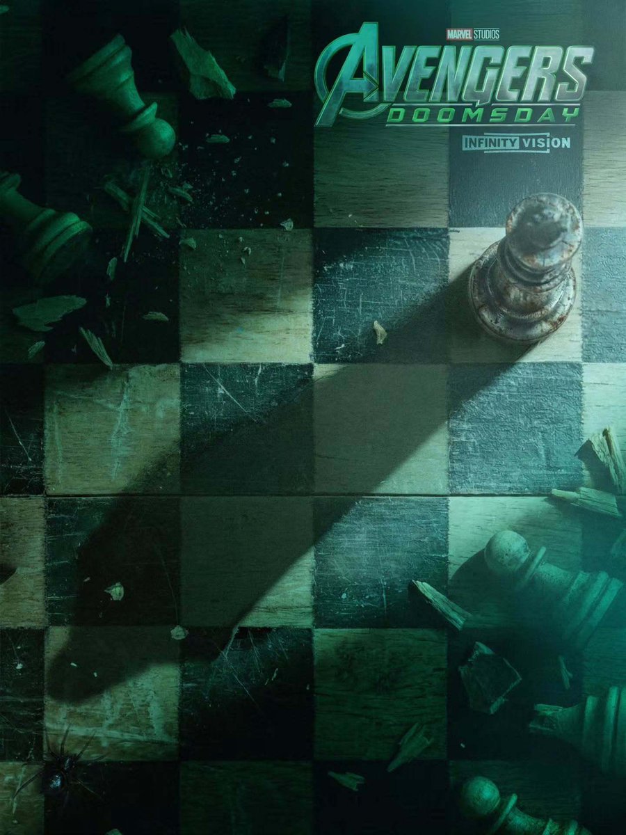 marvelousgeek__'s tweet photo. Robert Downey Jr. has shared a new poster for ‘AVENGERS: DOOMSDAY’ by @Bosslogic https://t.co/yZuY9H5rNv