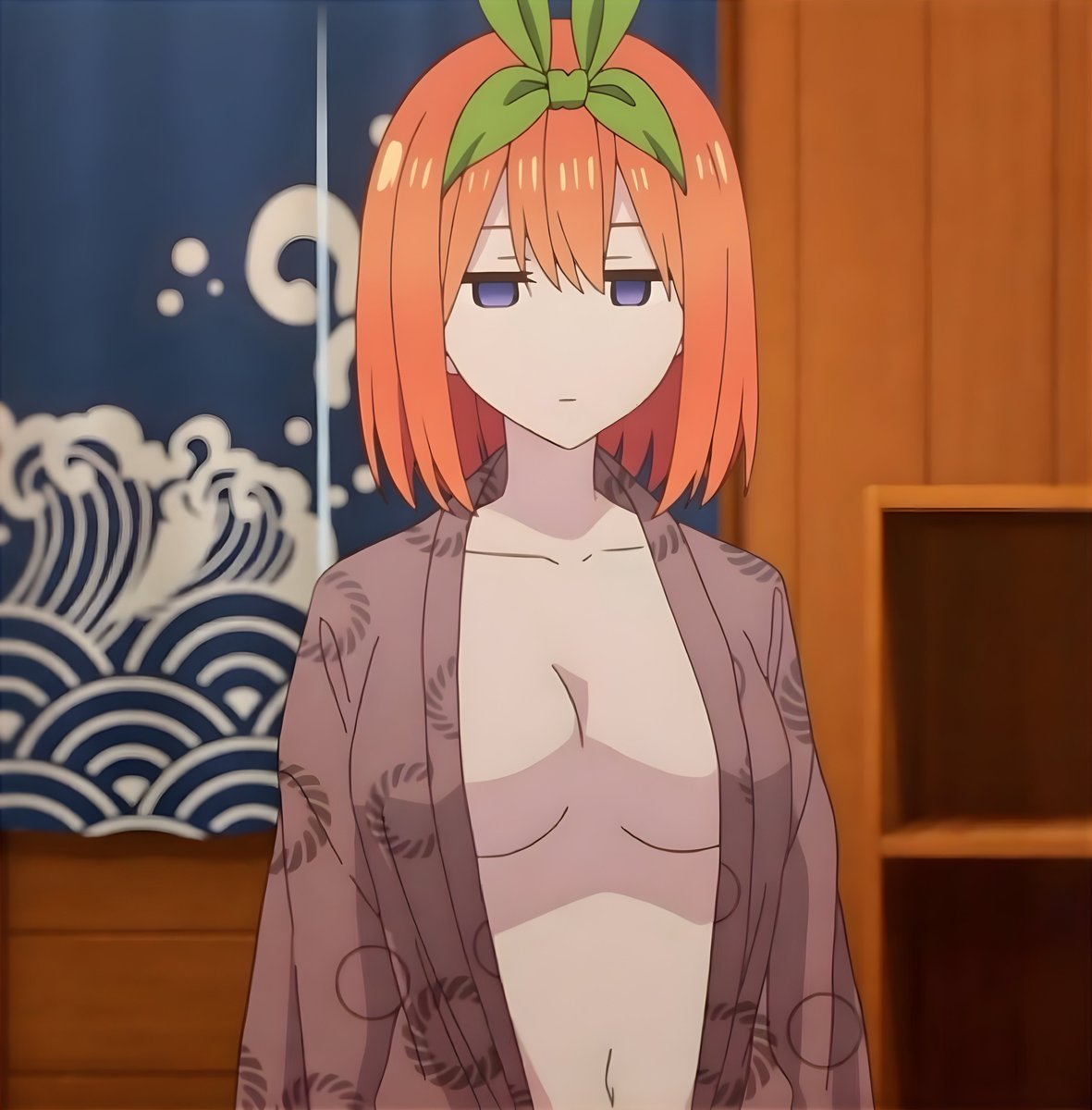 Five_3k026's tweet photo. ジト目な五つ子ちゃん👀

#五等分の花嫁 https://t.co/g0SKMVdK7q