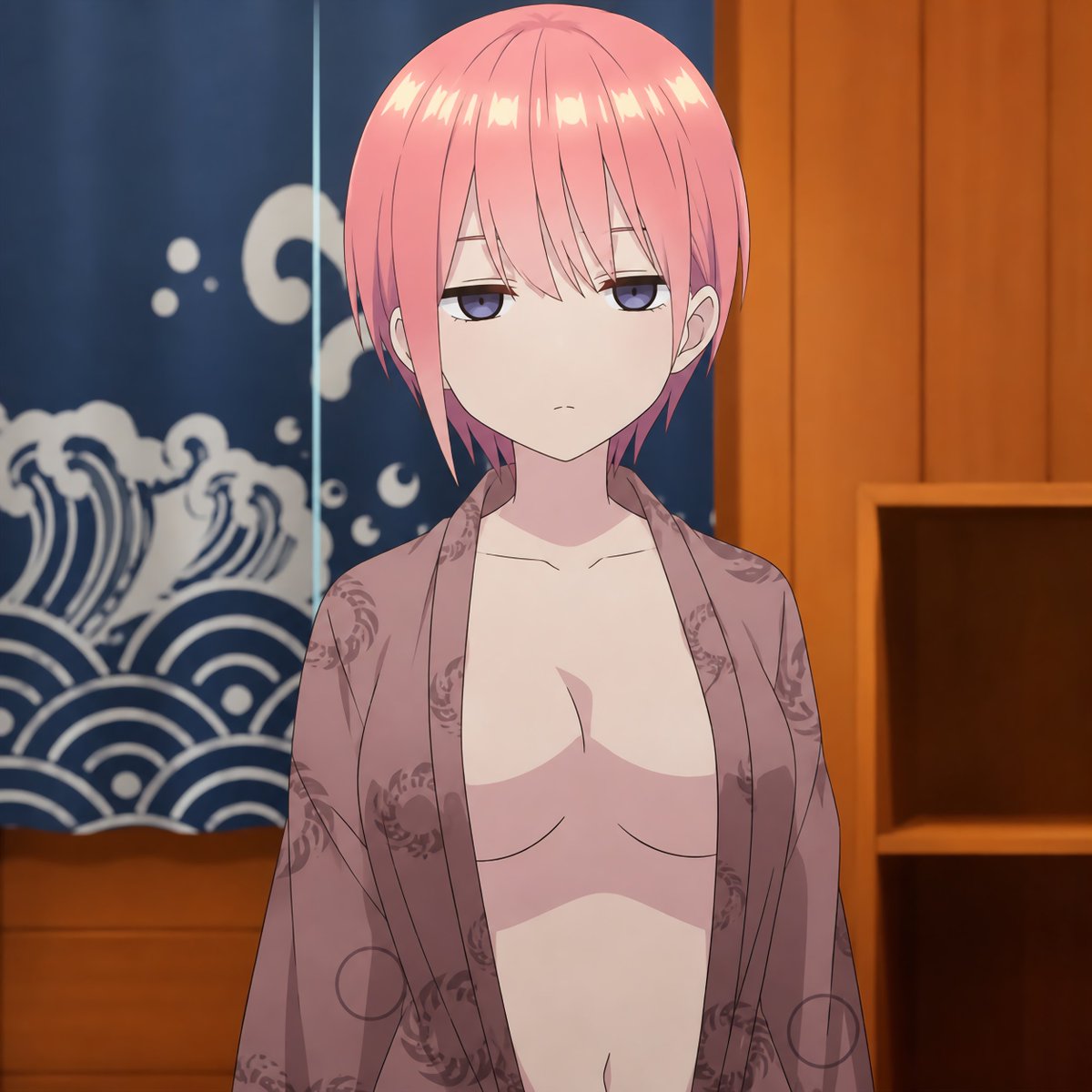 Five_3k026's tweet photo. ジト目な五つ子ちゃん👀

#五等分の花嫁 https://t.co/g0SKMVdK7q