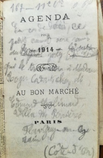 Le_Chtimiste's tweet photo. Chtimiste
@Le_Chtimiste
publication du 327e carnet de guerre sur mon site. Celui de Roger CADART, sergent au 167e régiment d’infanterie. guerre des mines au bois le Prêtre, les fraternisations dans le même secteur https://t.co/J3tbo6mByW  Merci à Marie-Cécile et Philippe  #167eRI https://t.co/r569pfdCPV