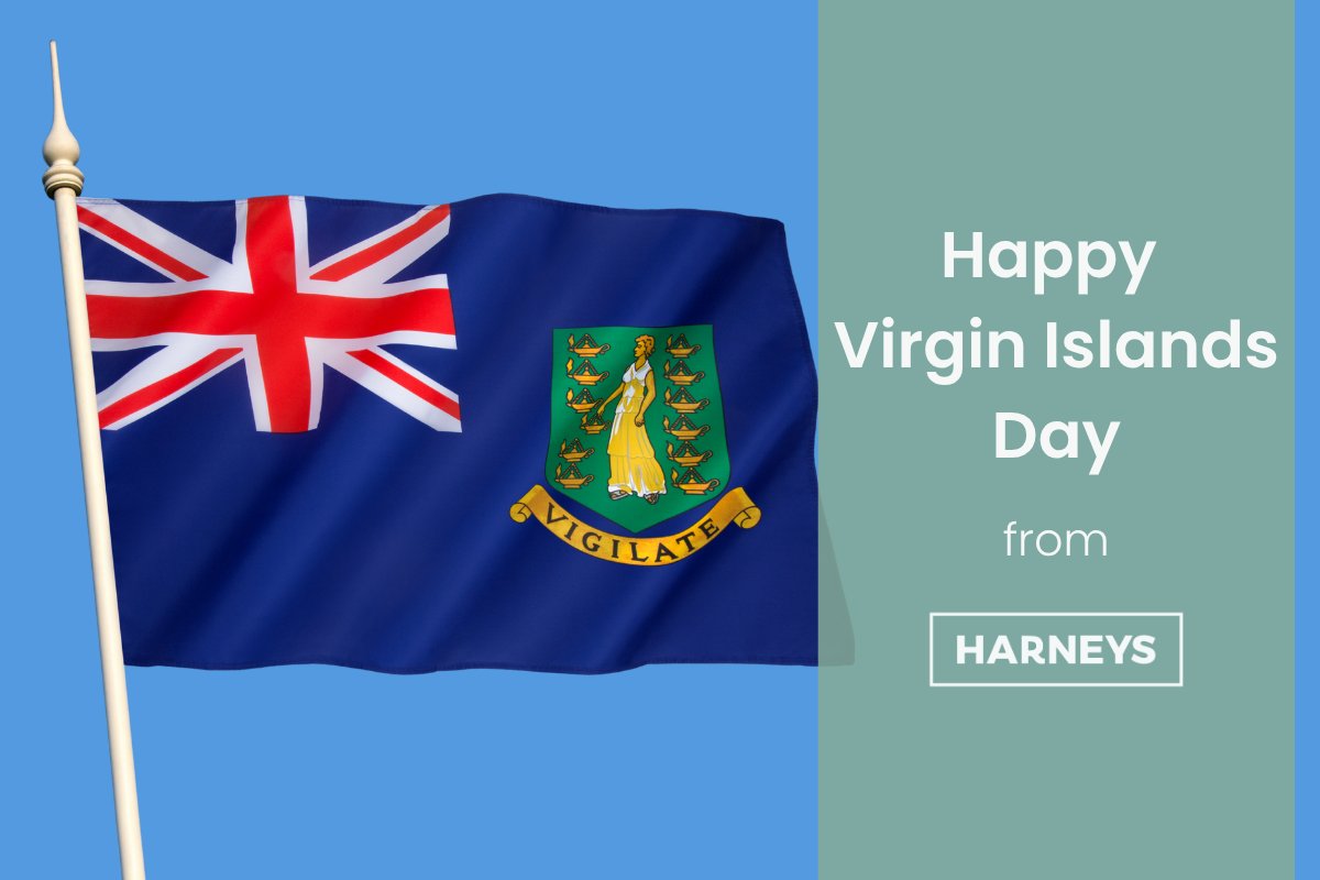 HarneysGlobal's tweet photo. Today, 6 July, we celebrate Virgin Islands Day. Observed on the first Monday in July, the holiday commemorates the establishment of the modern Territory of the Virgin Islands and honours the BVI’s history, ongoing development and unique identity.

We extend our warmest wishes to our colleagues, clients and the wider community celebrating this special occasion across the BVI.

Happy Virgin Islands Day!

#virginislandsday