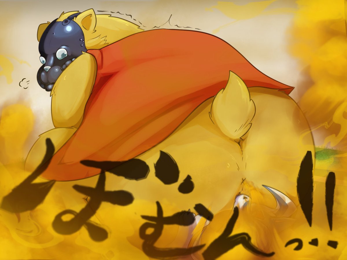 Carsabotoon's tweet photo. 依頼ありがとうございました！🐻💨 https://t.co/SipN2rC6t4