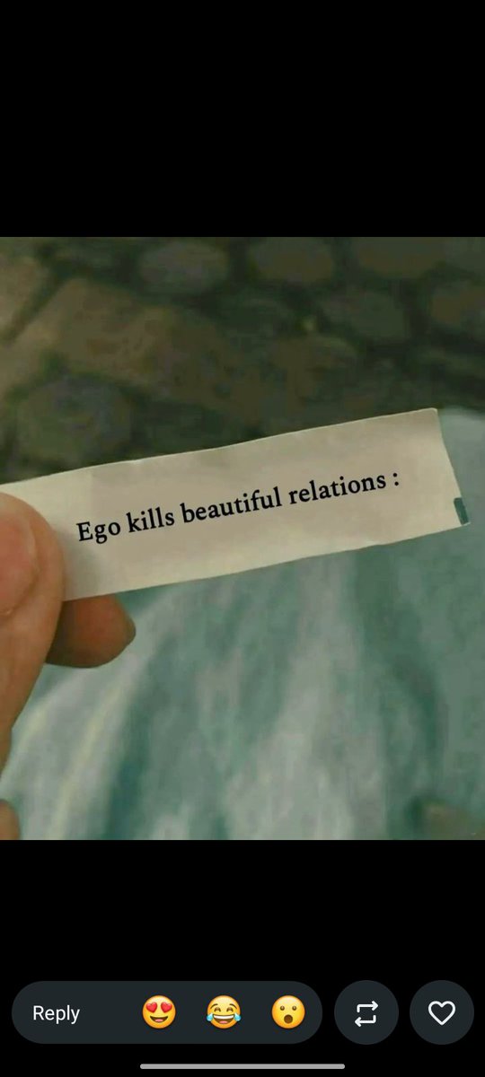 Ehizzyv2p's tweet photo. True or false? 
I'd love to hear your perspective whether ego truly kills many beautiful relationships. https://t.co/WNaJaHPf2E