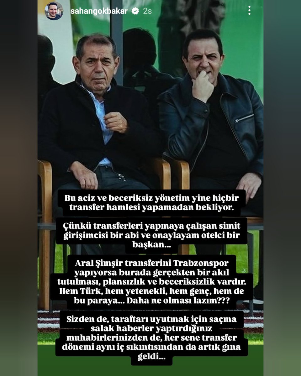 forzacimbom's tweet photo. 📲 Şahan Gökbakar'ın paylaşımı. https://t.co/494OMxzO6C