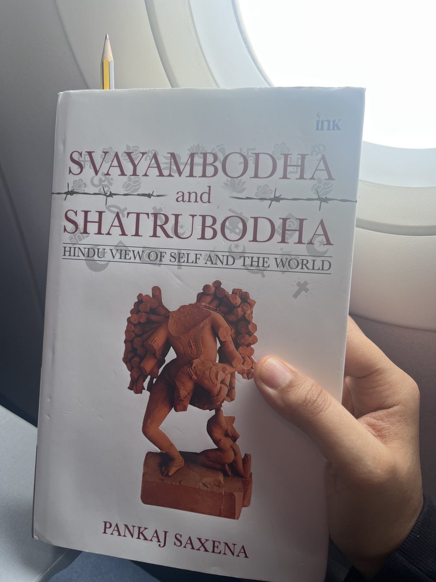 gargiuvacha's tweet photo. 1/

I am currently reading Svayambodha and Shatrubodha by @PankajSaxena84 ji.

Many of the historical facts weren’t entirely new to me. I’ve encountered them in Dharampal, Arun Shourie and several other works.

But the way Pankaj ji ties them together…
… gave me clarity which I did not get from reading same information in different books. Basically he has connected the dots beautifully!

🧵