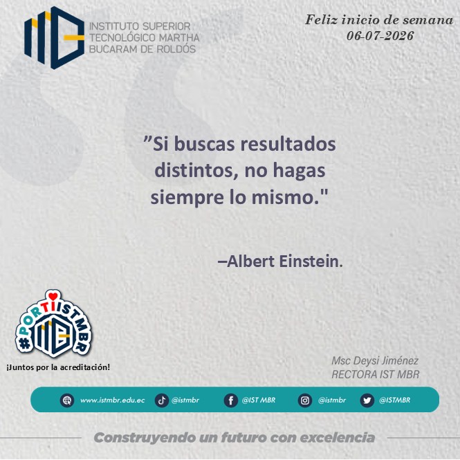 ISTMBR's tweet photo. ¡𝐔𝐧 𝐞𝐱𝐜𝐞𝐥𝐞𝐧𝐭𝐞 𝐢𝐧𝐢𝐜𝐢𝐨 𝐝𝐞 𝐬𝐞𝐦𝐚𝐧𝐚 𝐩𝐚𝐫𝐚 𝐭𝐨𝐝𝐨𝐬❗  
𝐈𝐍𝐒𝐓𝐈𝐓𝐔𝐓𝐎 𝐒𝐔𝐏𝐄𝐑𝐈𝐎𝐑 𝐓𝐄𝐂𝐍𝐎𝐋𝐎́𝐆𝐈𝐂𝐎 𝐌𝐀𝐑𝐓𝐇𝐀 𝐁𝐔𝐂𝐀𝐑𝐀𝐌 𝐃𝐄 𝐑𝐎𝐋𝐃𝐎𝐒.
#𝗖𝗼𝗻𝘀𝘁𝗿𝘂𝘆𝗲𝗻𝗱𝗼𝗨𝗻𝗙𝘂𝘁𝘂𝗿𝗼𝗖𝗼𝗻𝗘𝘅𝗰𝗲𝗹𝗲𝗻𝗰𝗶𝗮
#𝗜𝗦𝗧𝗠𝗕𝗥
#Lunes https://t.co/FB1ezVdlKW