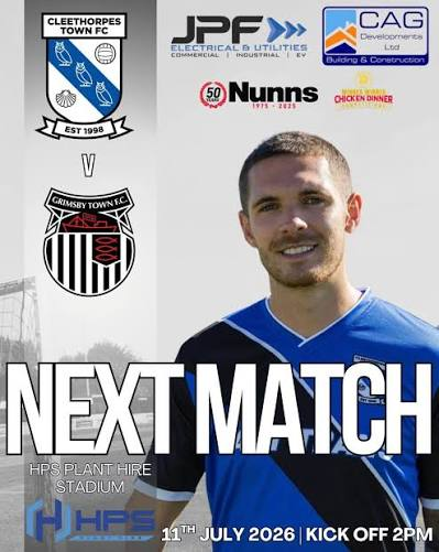 CleeTownFC's tweet photo. Saturday is going to be some day at the HPS stadium and Linden Club!
Gates open 11.30am
2pm @officialgtfc kick off their pre season with us
4-6pm Tunes in the beer garden
7-9pm We have the band Shines playing in the beer garden
10pm @England v Norway

What a way to spend a Saturday!