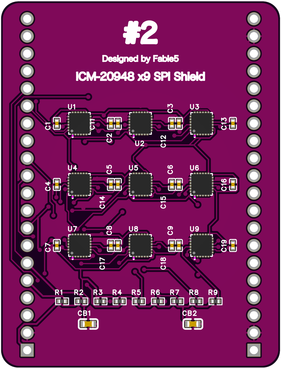 gclue_akira's tweet photo. Token生成物を実体に変換
JLCPCBにDevBoardと、Shield 8種類を発注

EasyEDA Proの回路図データがあれば、ESP-IDFでFirmwareをCloud Codeで開発可能となり、一気に動作確認までいけるのではと　Shield No.2はIMU x 9個, Shield No 4は、MLX90393 x 9個、全部で8シールド全て9個のセンサーを搭載 https://t.co/d6IFghB0Pp