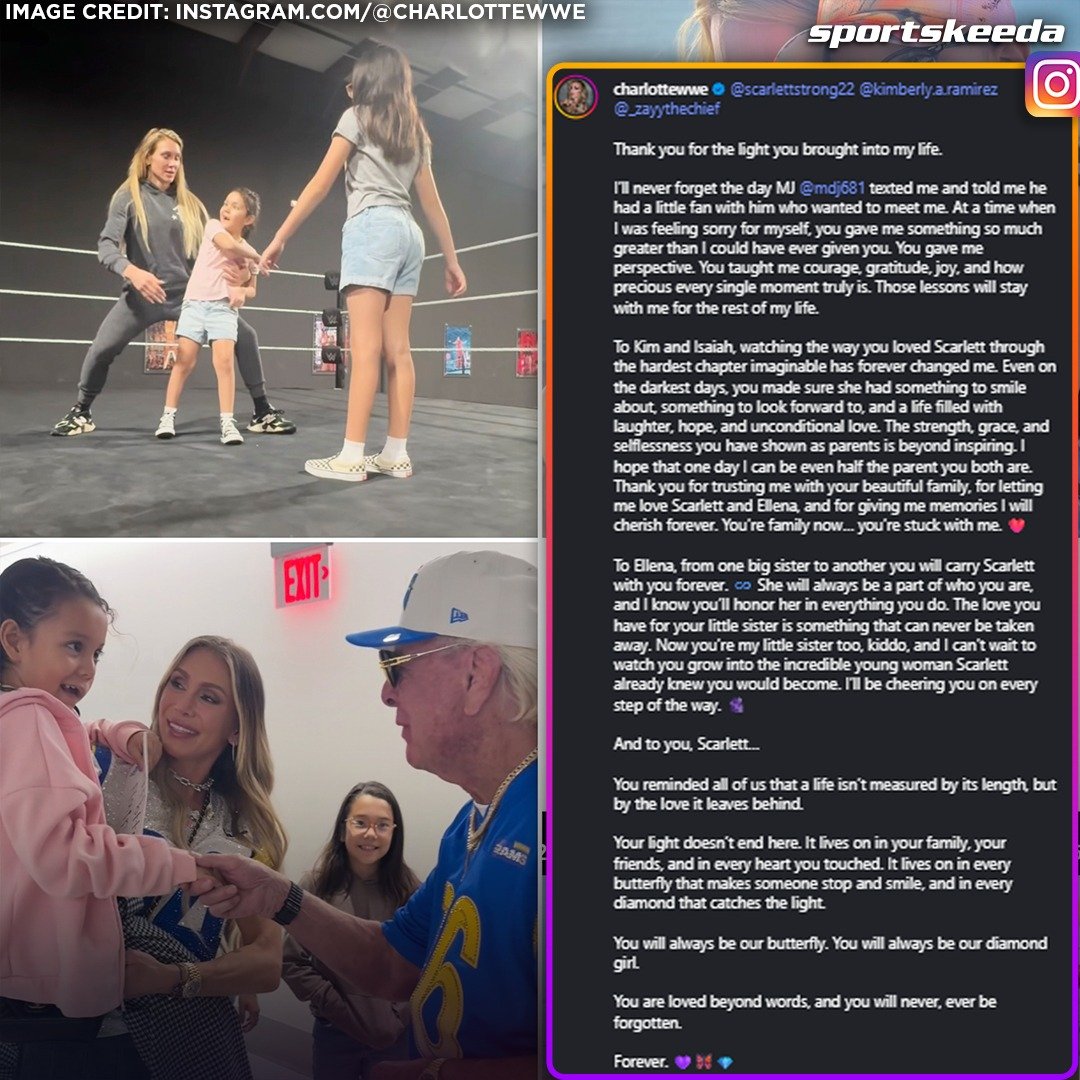 SKWrestling_'s tweet photo. Charlotte Flair pens down an emotional eulogy for her superfan Scarlett Guillen 💔🙌

@MsCharlotteWWE https://t.co/aveb44YvvF