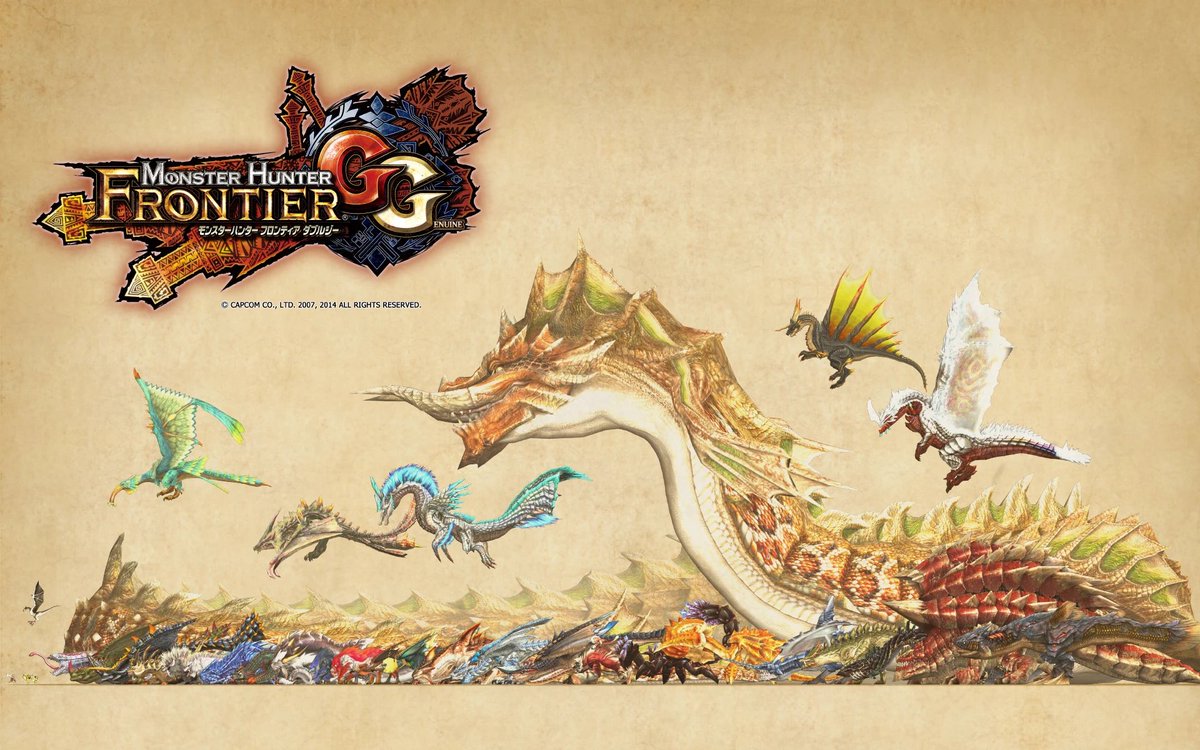 BannedDino's tweet photo. The various size charts from Monster Hunter Frontier. https://t.co/66d9b2waVT