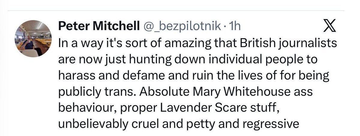 jan_murray's tweet photo. "So you're just being a cunt again for no reason whatsoever. Go eat shit, Janet."

"So... you know... fuck off?"

"Janet is a misogynist."

"Did it take months to cyberstalk a trans woman's social media accounts?"

"British journalists are now just hunting down individual people to harass and defame and ruin the lives of trans people."

These are some of the responses to my Mail on Sunday investigation into Girlguiding.

An investigation that raised questions about the appointment of a male volunteer with publicly accessible, highly sexualised online content to an influential role advising on the future of the organisation.

To be absolutely clear, I have never suggested this individual has done anything wrong.

But any volunteer who works with children - regardless of their sex or identity - who publicly posts highly sexualised content raises legitimate safeguarding questions about boundaries and judgment.

Safeguarding is about preventing harm, not waiting for it to happen.

You might imagine that a female journalist spending months investigating potential safeguarding concerns in an organisation responsible for girls and young women would be thanked for doing so.

Instead, some people appear to be more outraged that the questions were asked than by the possibility that they might need asking.