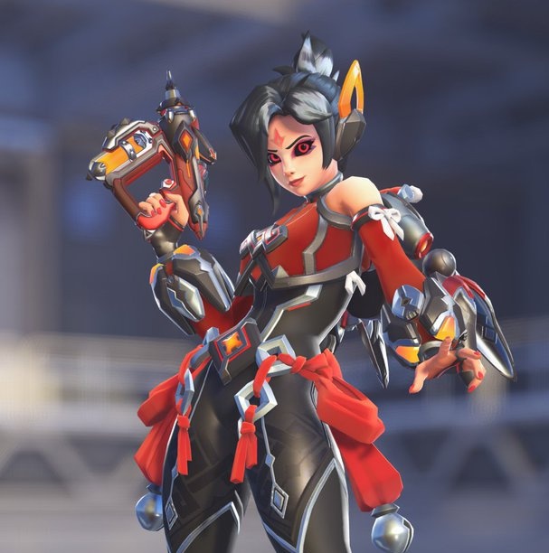 jedimaul's tweet photo. hey @PlayOverwatch pls put scarlet ember juno back in the shop it is my humble request as a juno main who's beloved dnd character is literally scarlet ember (see below) https://t.co/PRRLQHfWTw